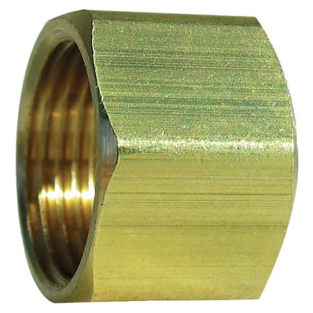 Homeplus+ ATC 1/2 in. Compression X 1/2 in. D Compression Brass Nut 6JC124901511086